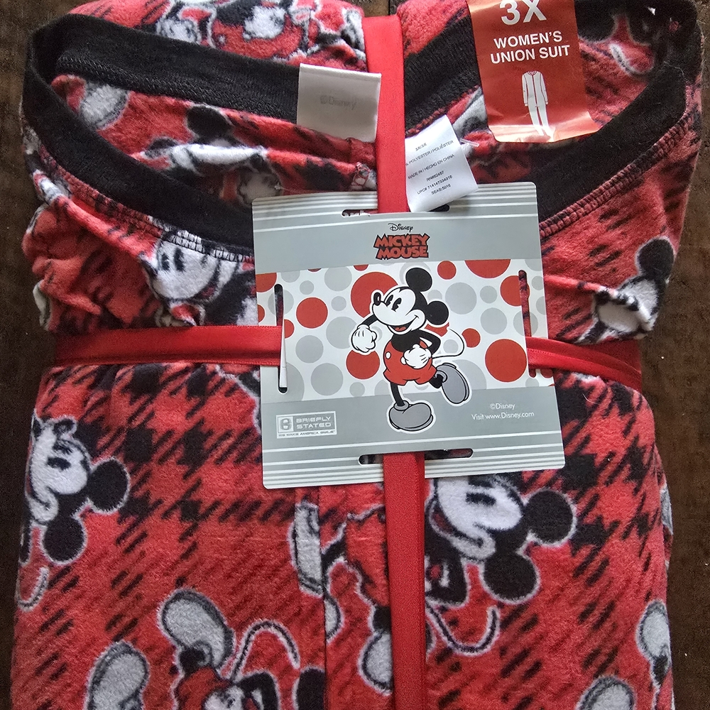 Disney Mickey Mouse Women's Union Suit